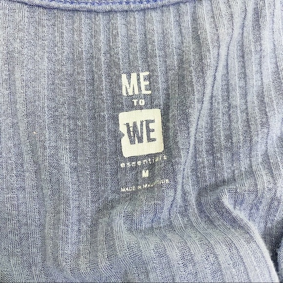 Me to We Lilac Ribbed Onesie - Picture 7 of 7